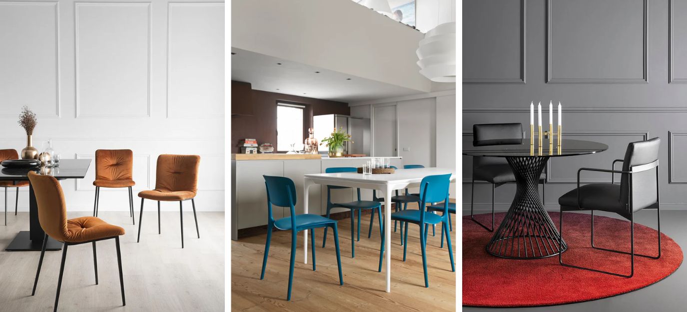 calligaris dining chairs