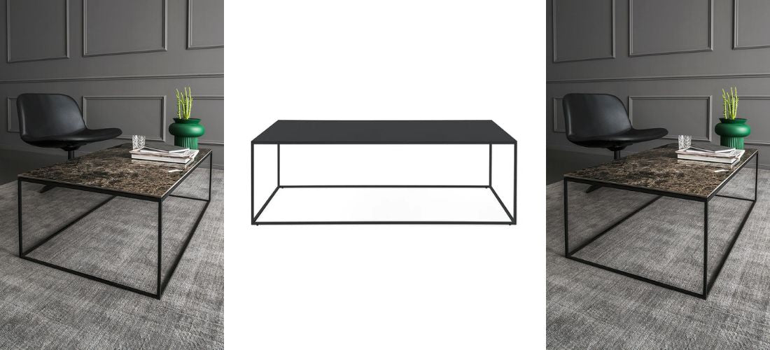 calligaris thin coffee table