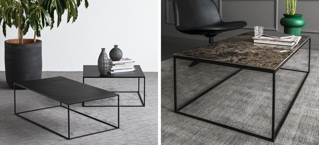 calligaris thin coffee table