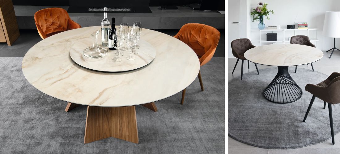 italian designer dining tables